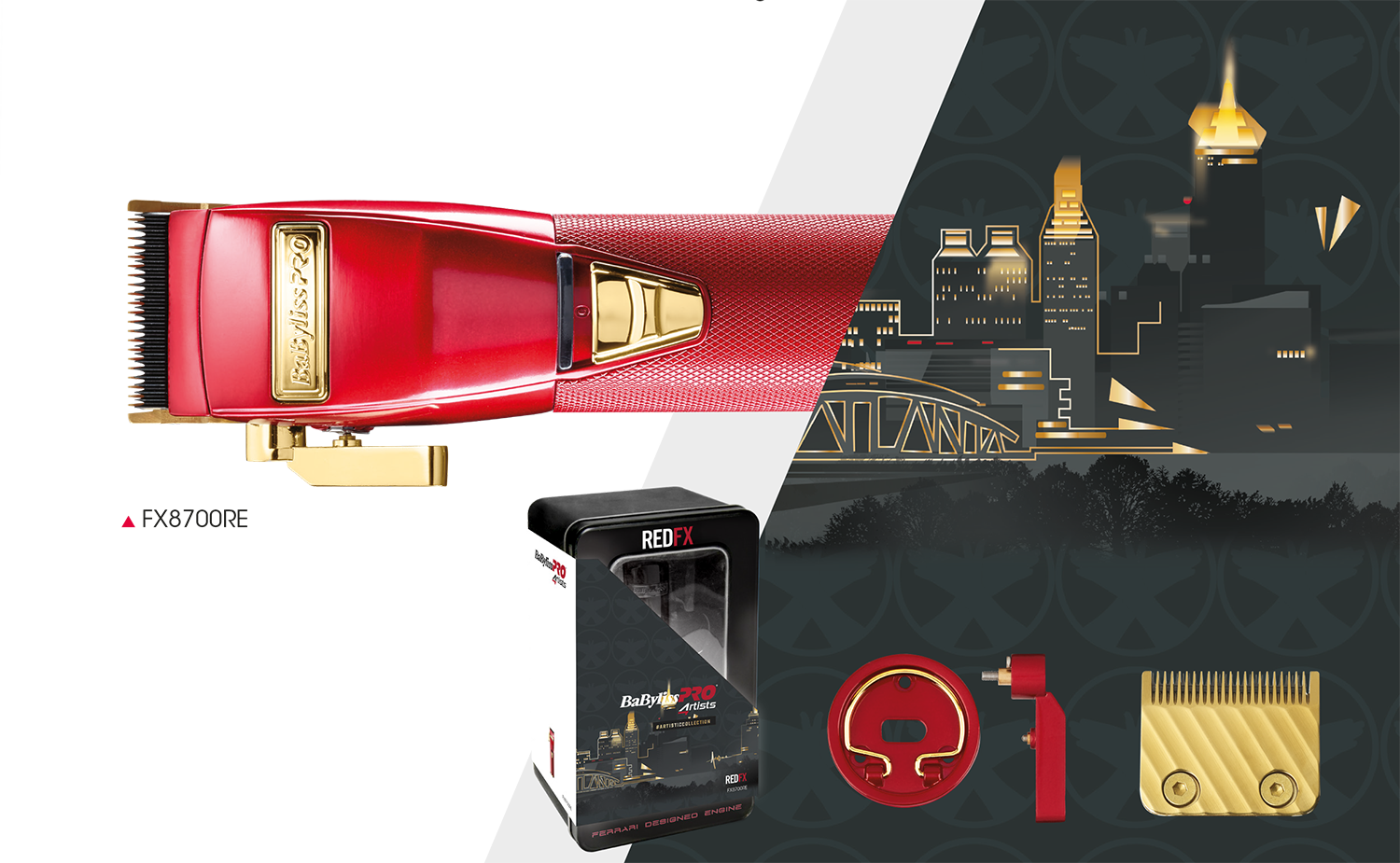 Tondeuse de coupe FX8700RE 4ARTISTS - BaBylissPRO