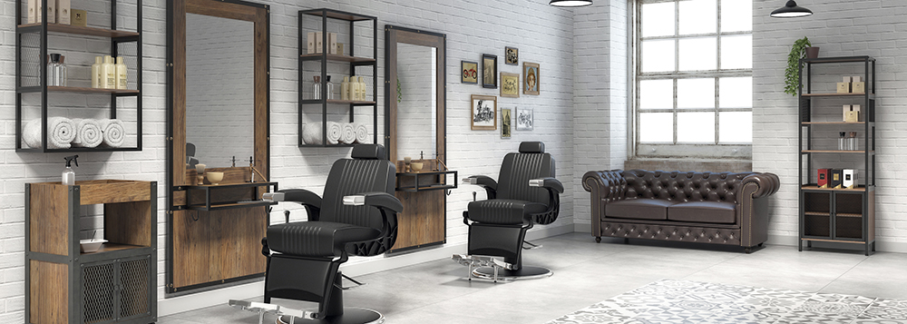 Collection Garage : Mobilier pour Barber Shop