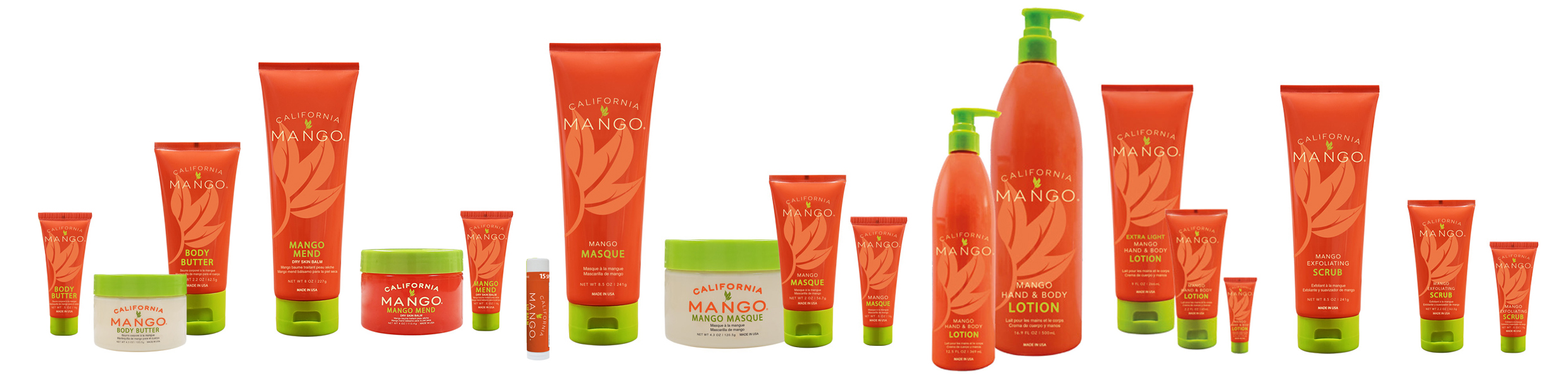 PRODUITS CALIFORNIA MANGO