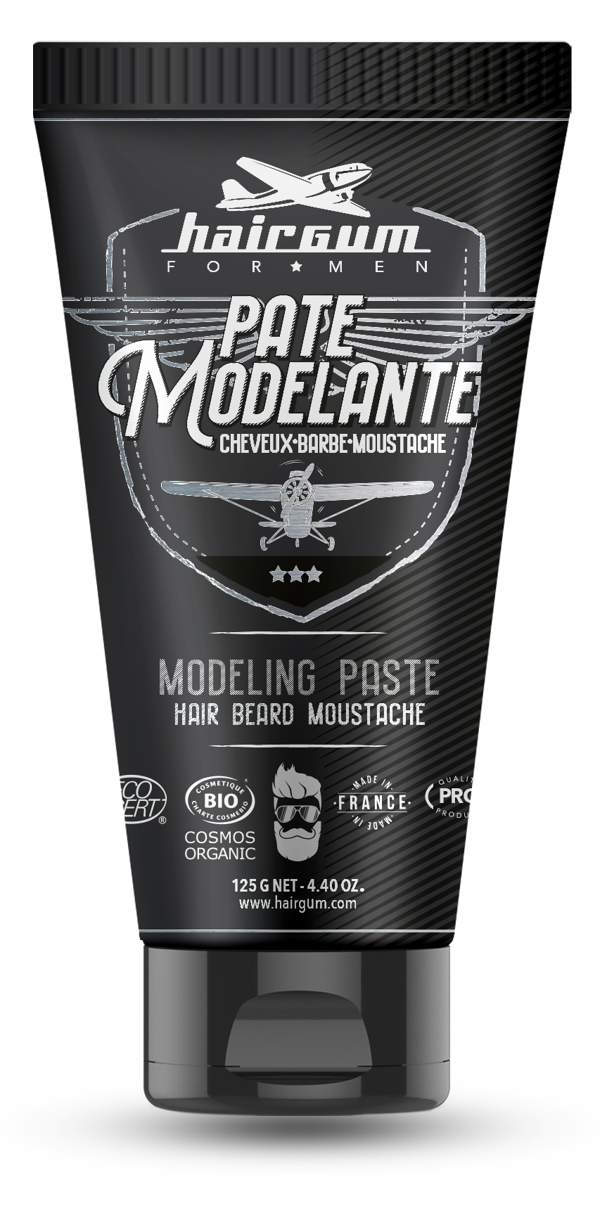 PÂTE MODELANTE CHEVEUX BARBE MOUSTACHE - HAIRGUM FOR MEN