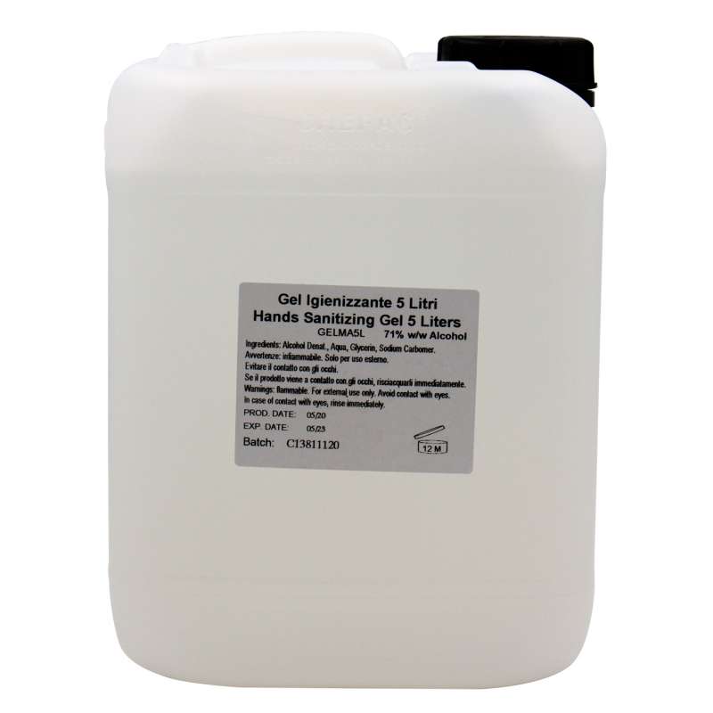 GEL HYDROALCOOLIQUE 5L