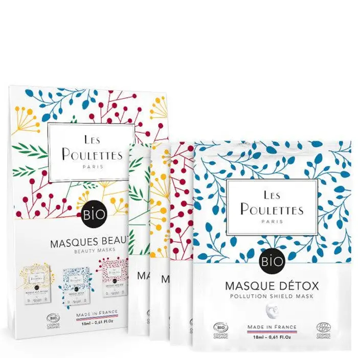 Coffret 4 Masques Tissus
