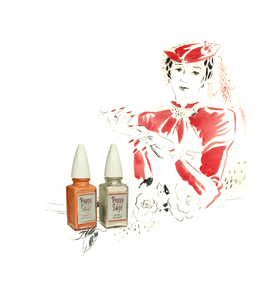 Peggy sage, expert des ongles depuis 1925