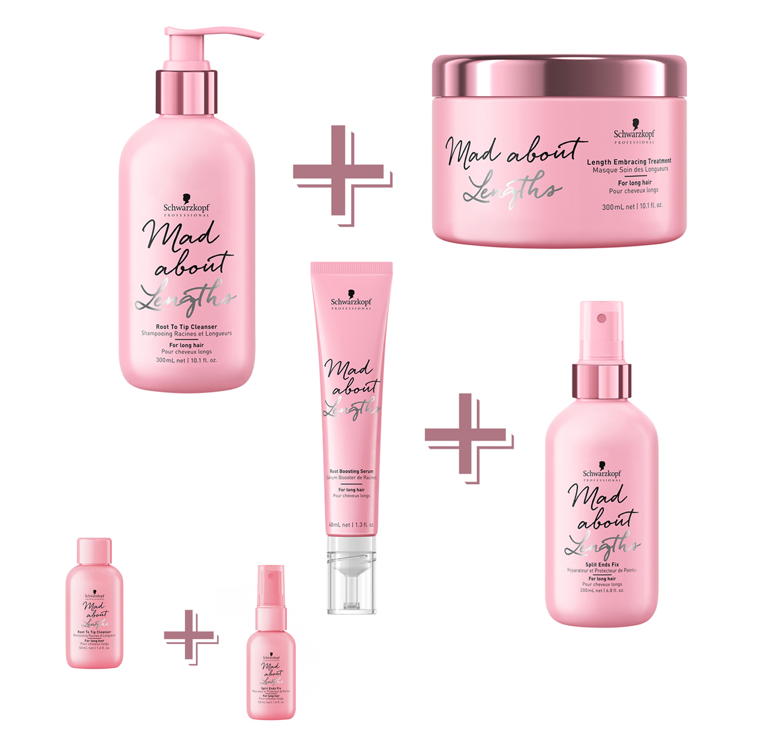 KIT MAD ABOUT LENTHS : les 4 Produits + 2 mini