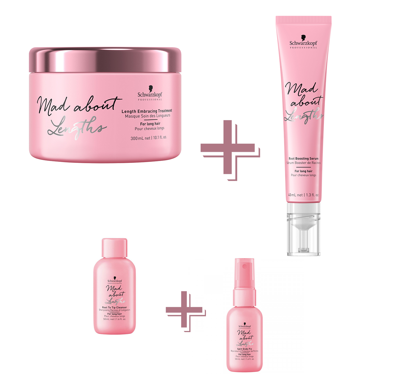 KIT MAD ABOUT LENTHS : les 4 Produits + 2 mini