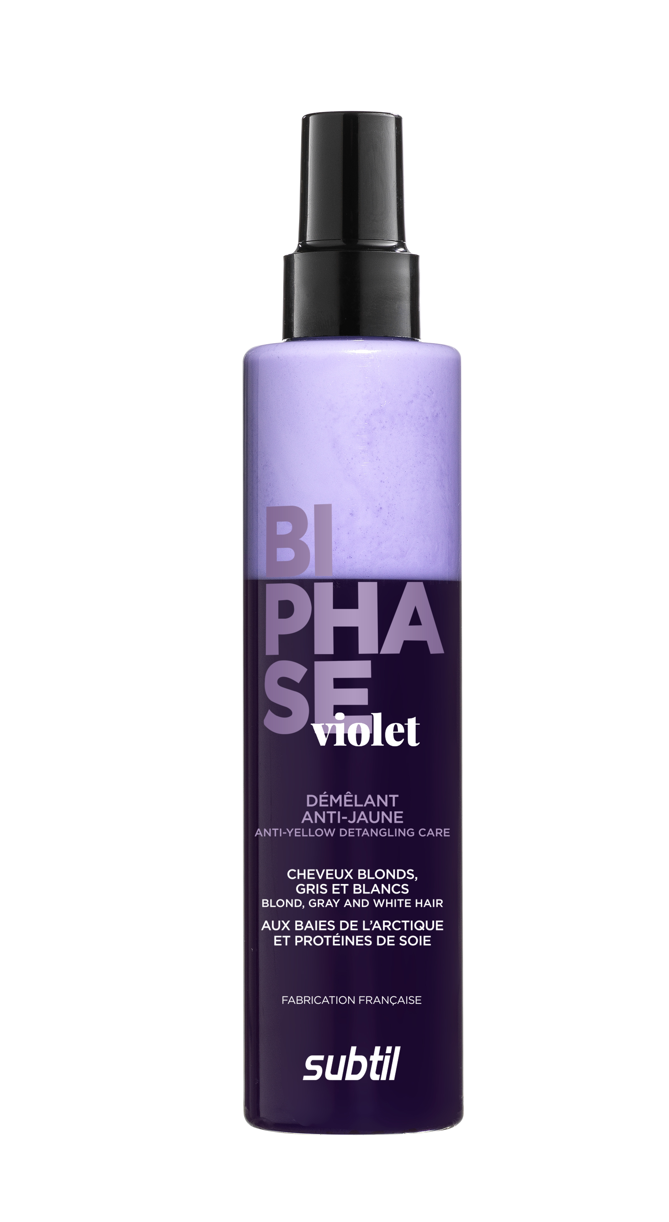 DÉMÊLANT ANTI-JAUNE - BIPHASE VIOLET SUBTIL