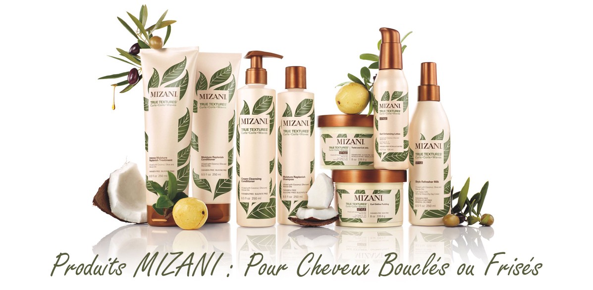 Produits MIZANI. Cheveux Bouclés ou Frisés Produits MIZANI. Cheveux Bouclés ou Frisés