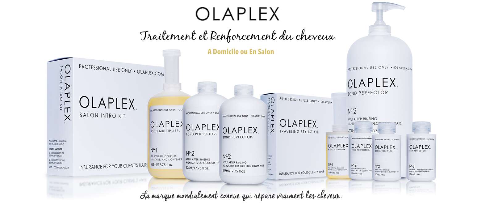 OLAPLEX. Traitement et Renforcement du cheveux. OLAPLEX. Traitement et Renforcement du cheveux.