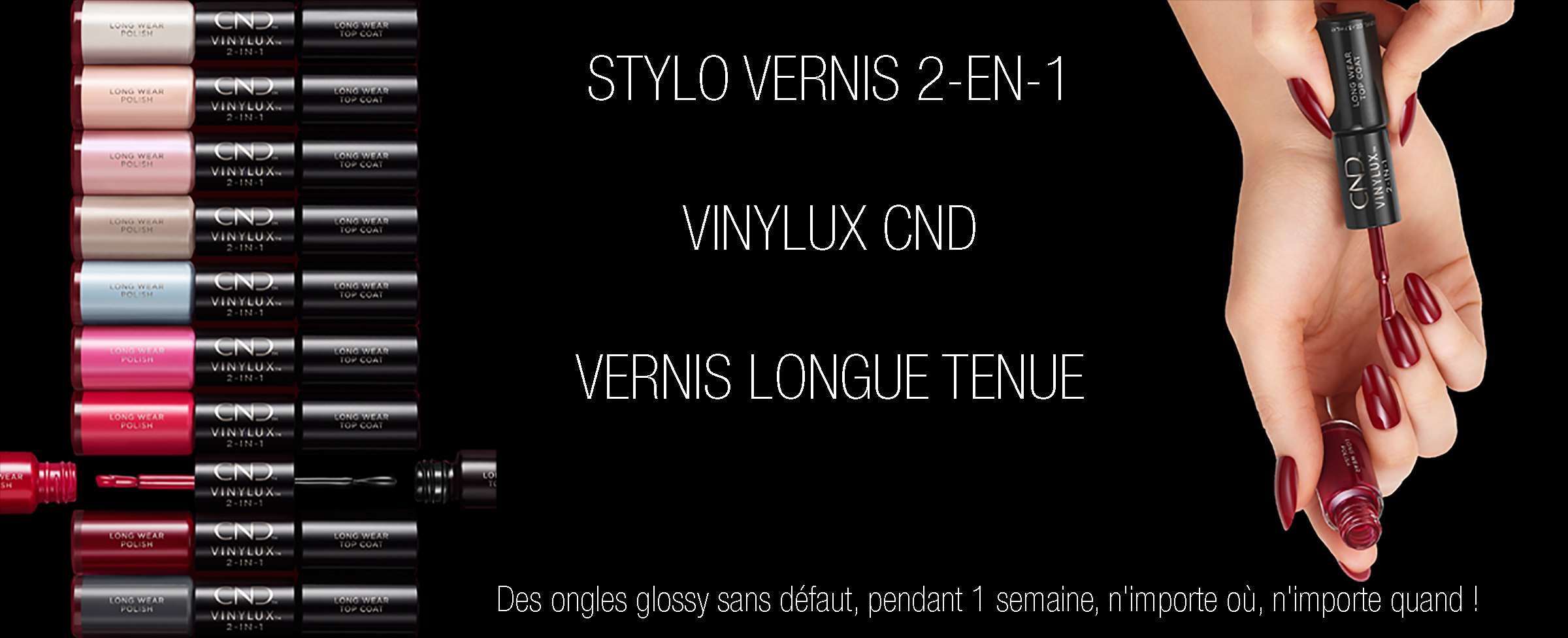 STYLO VERNIS 2-EN-1 - VINYLUX CND STYLO VERNIS 2-EN-1 - VINYLUX CND